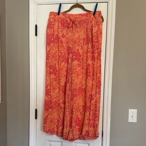 EUC Torrid Wide Leg Crinkle Pant